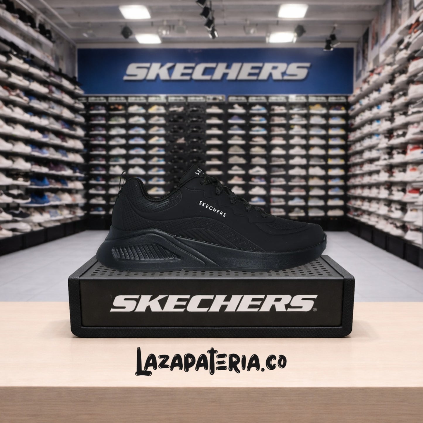 SKECHERS MUJER C17P7288BBK