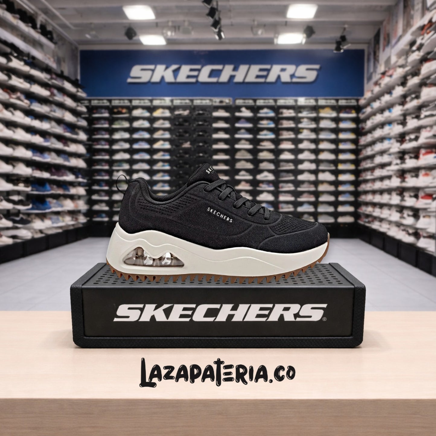 SKECHERS MUJER C17P7540BLK