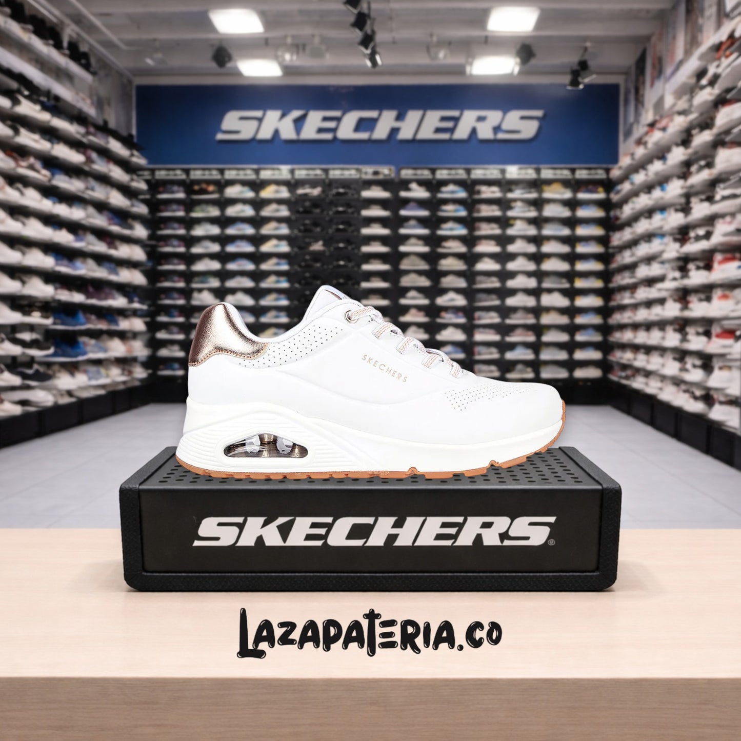 SKECHERS MUJER C15P5196WHT