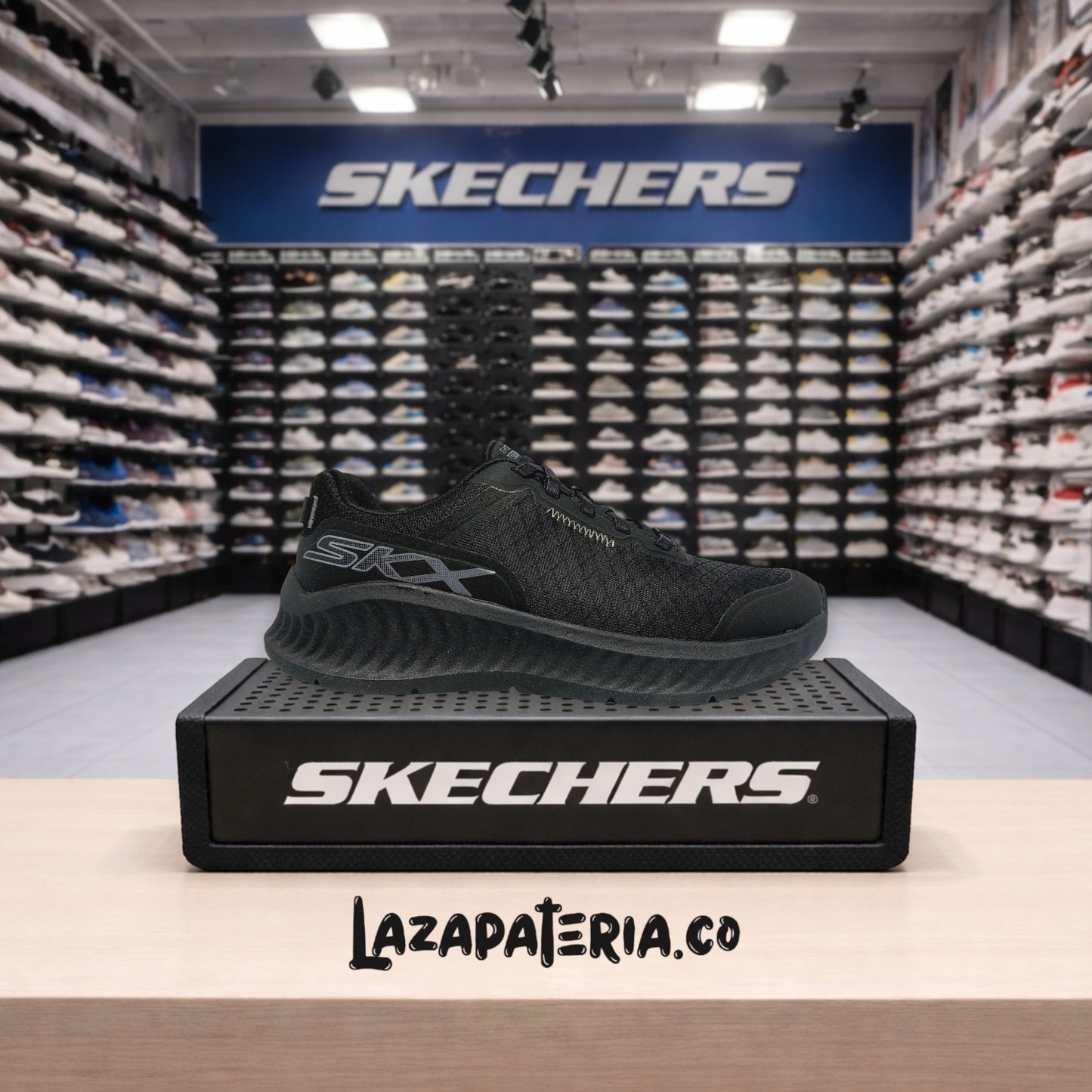 SKECHERS MUJER C12P5640BBK