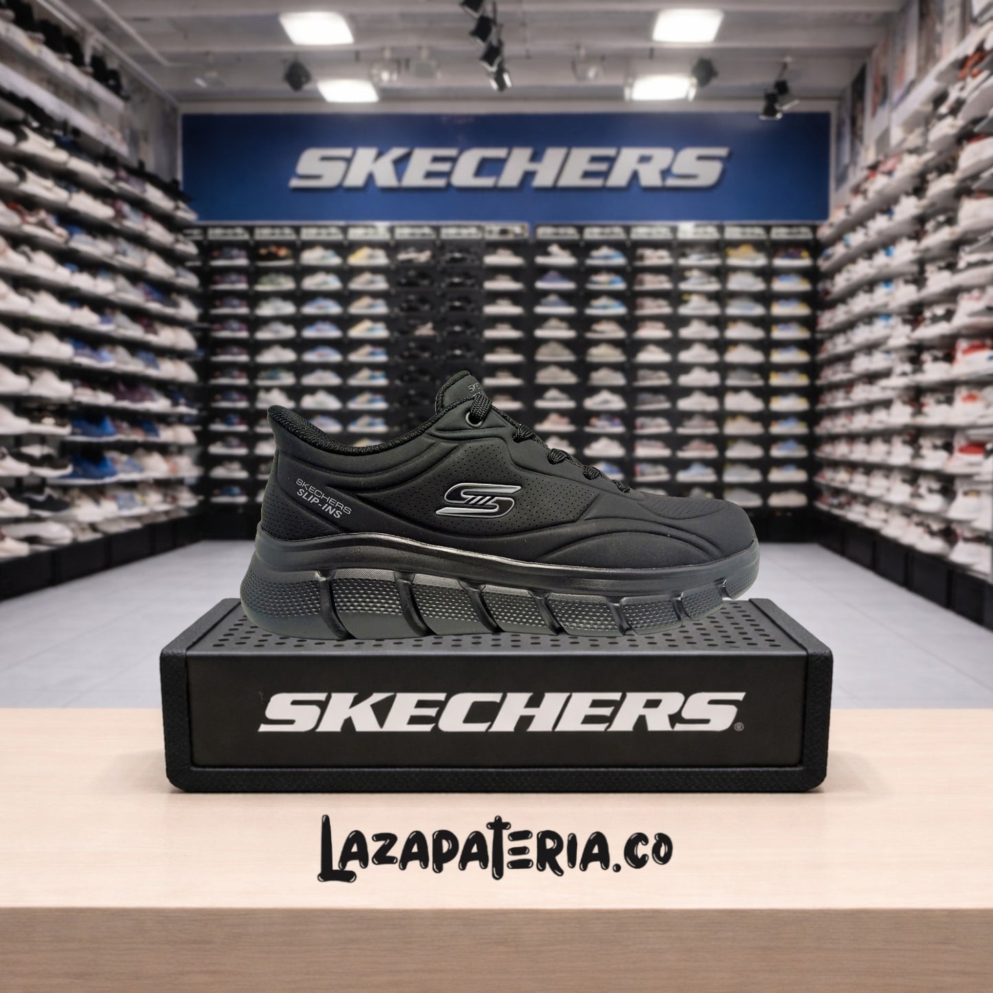 SKECHERS HOMBRE C11P8116BBK