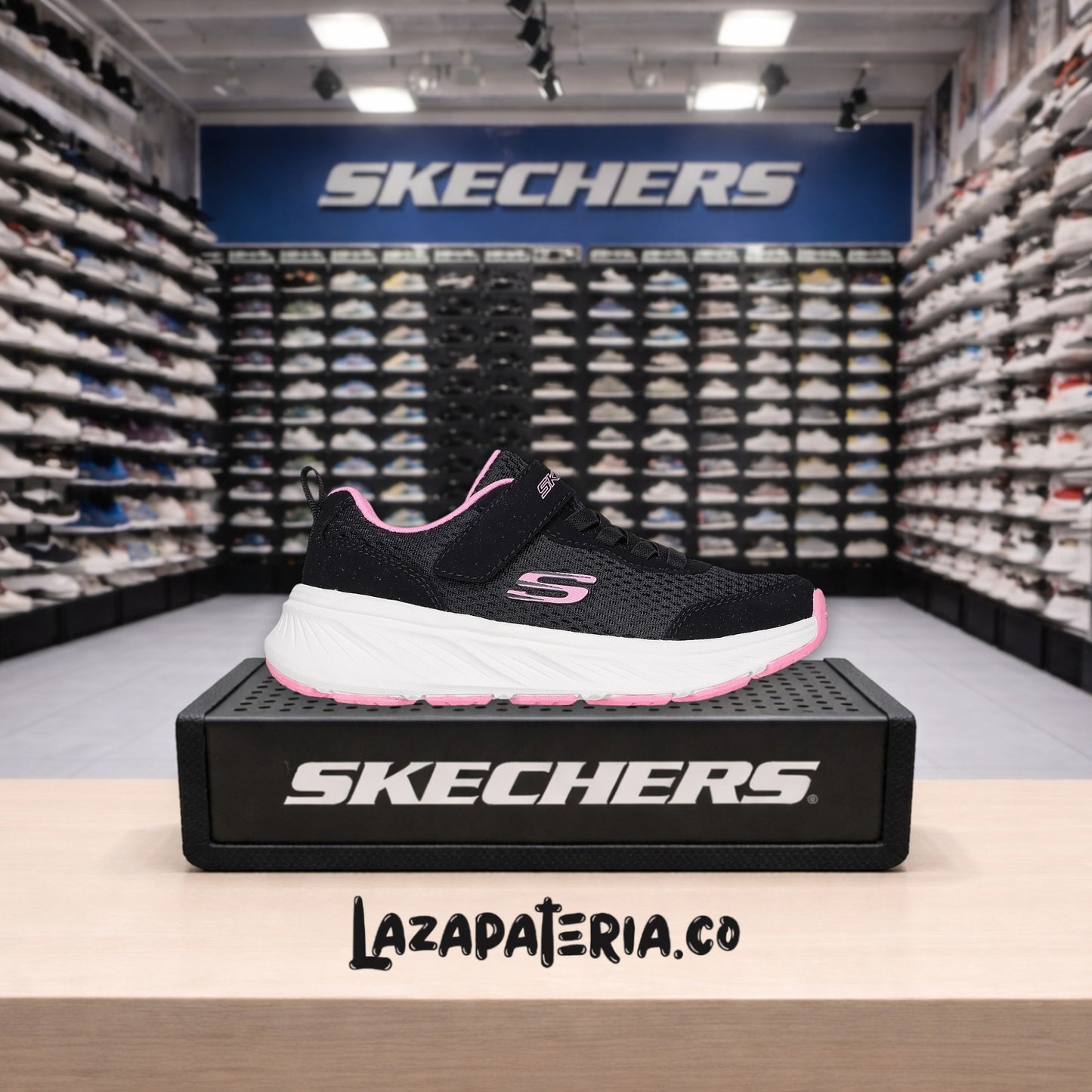 SKECHERS NIÑA C30P3981LBKPK