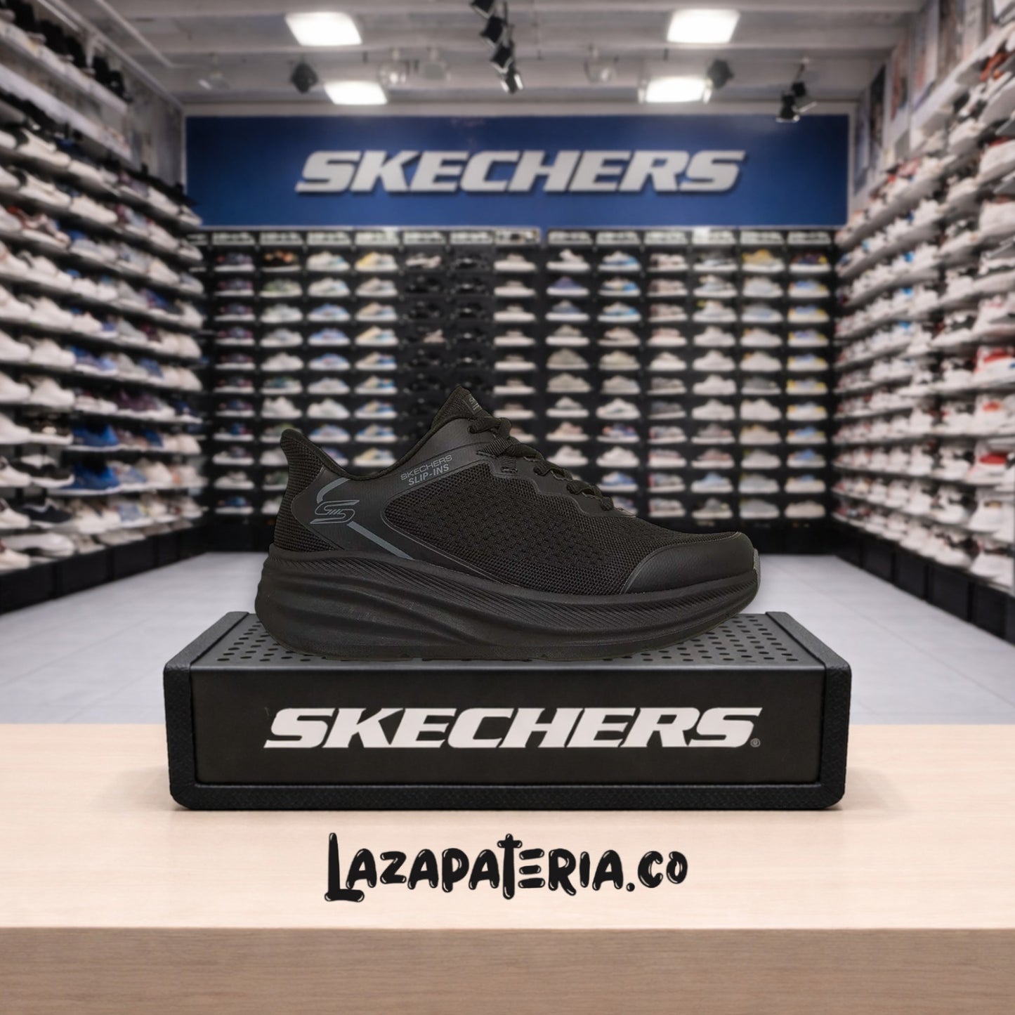 SKECHERS HOMBRE C11P8431BBK