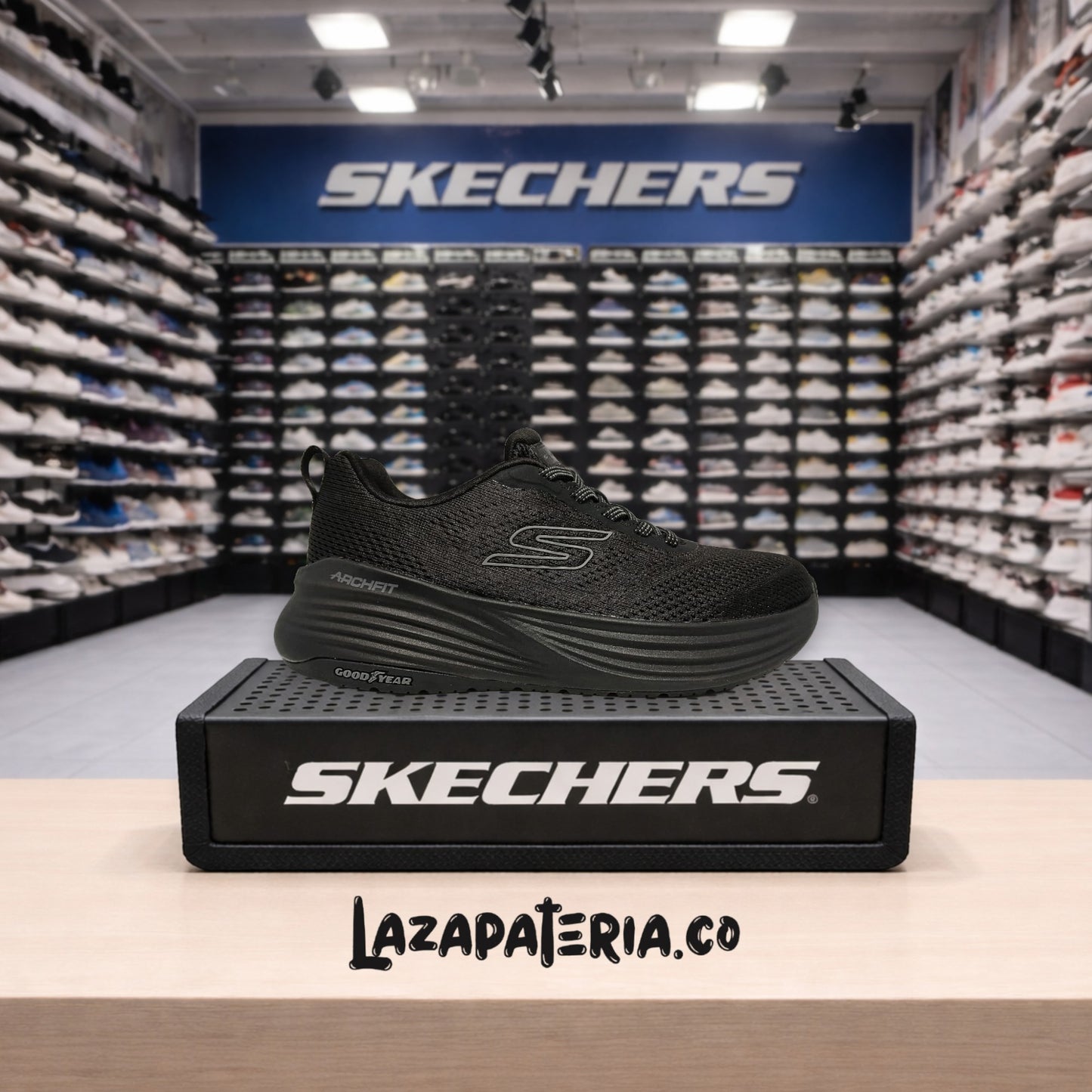 SKECHERS MUJER C12P5962BBK