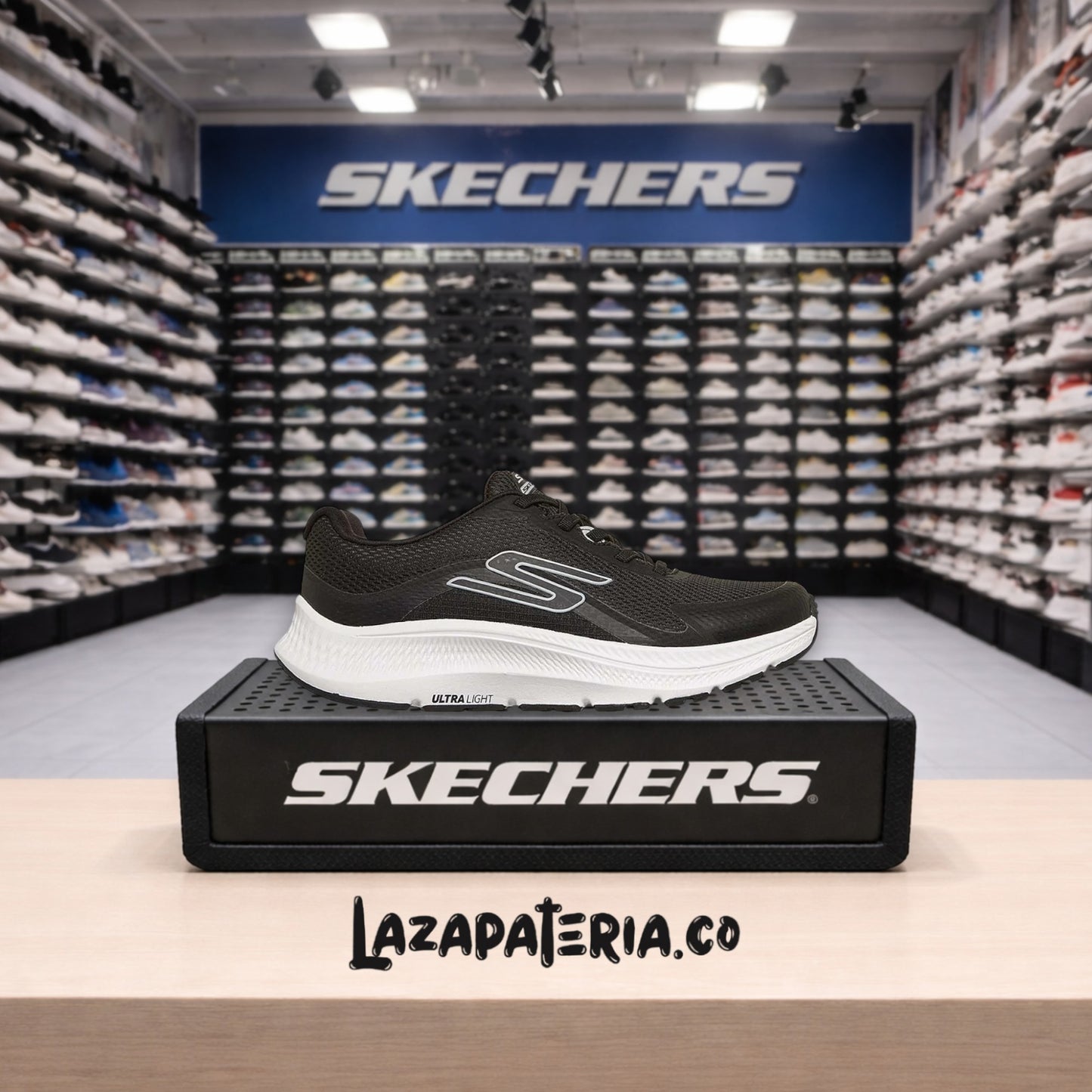 SKECHERS MUJER C12P8650BKW