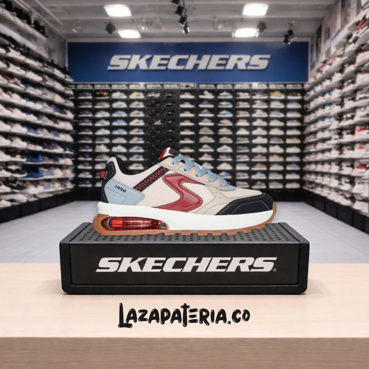 SKECHERS NIÑO C41P9020LNTBK