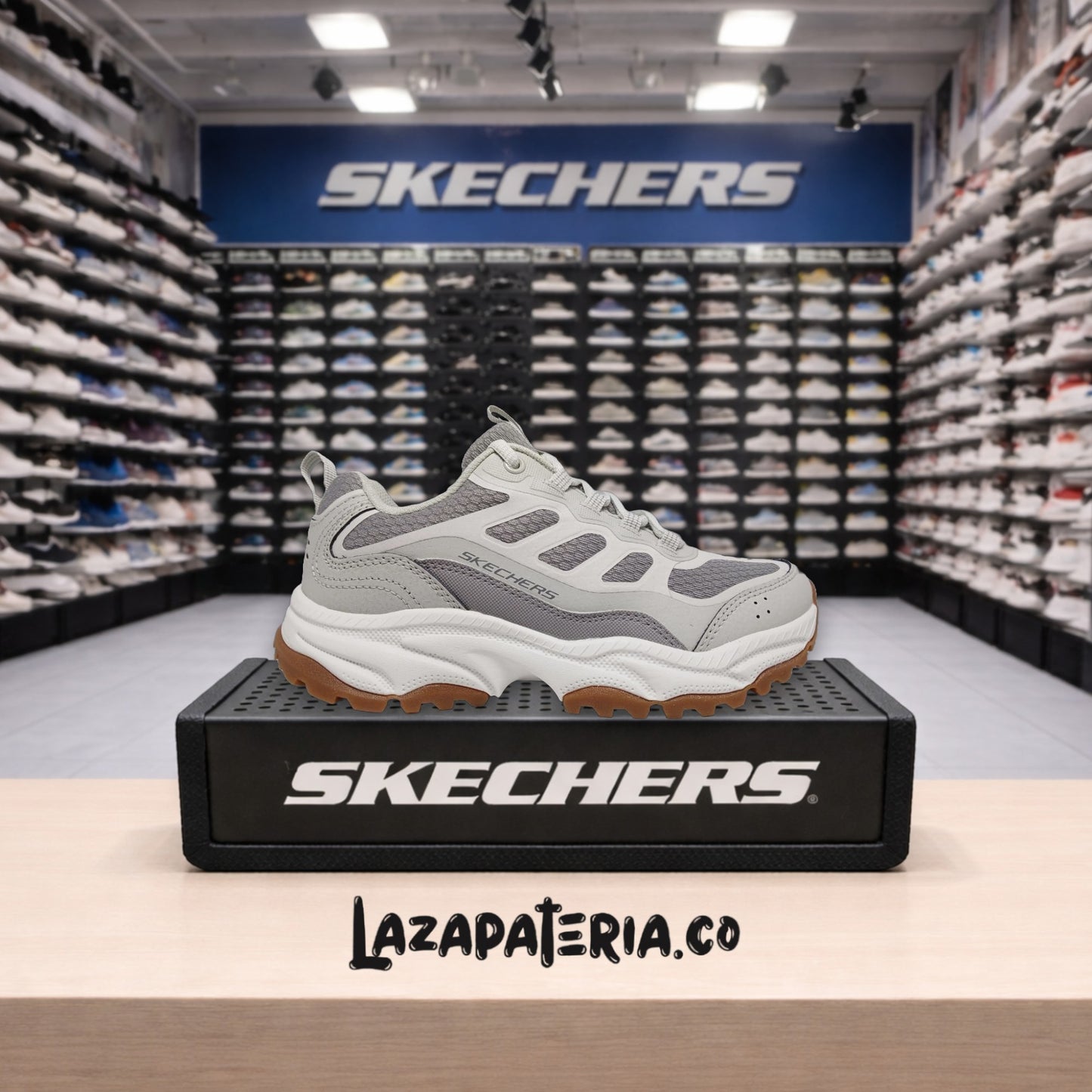 SKECHERS MUJER C18P0361GRY