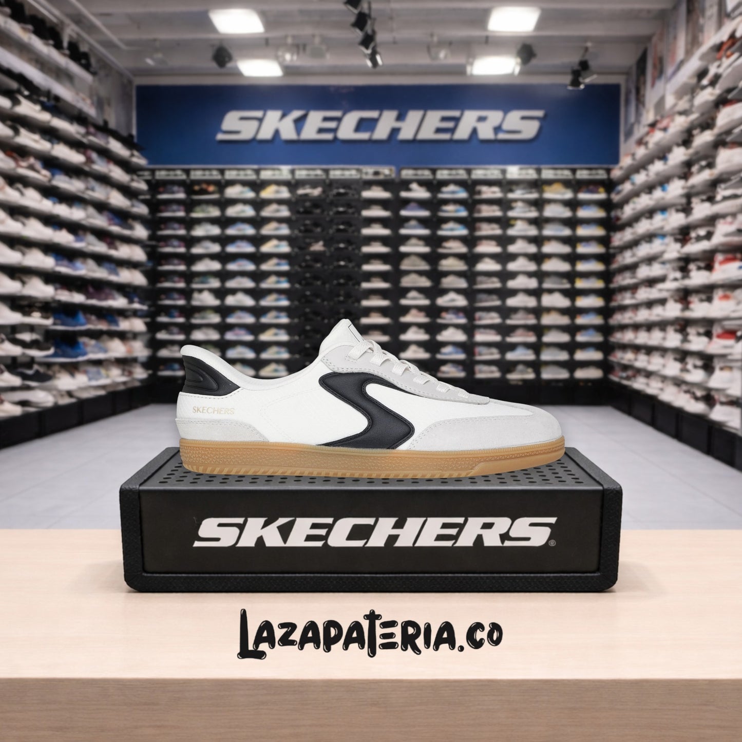 SKECHERS MUJER C18P5323WBK