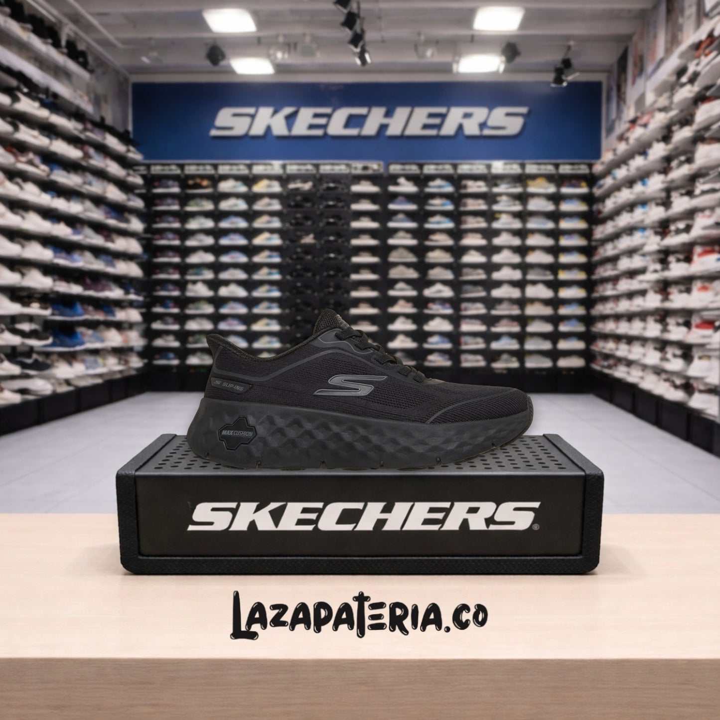 SKECHERS MUJER C12P6031BBK