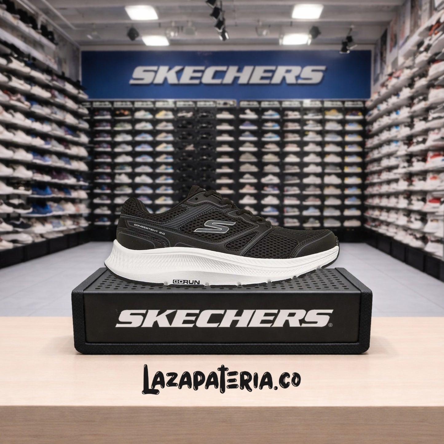 SKECHERS MUJER C12P8651BKW