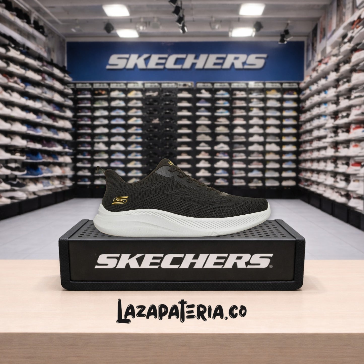 SKECHERS HOMBRE C11P8155BLK
