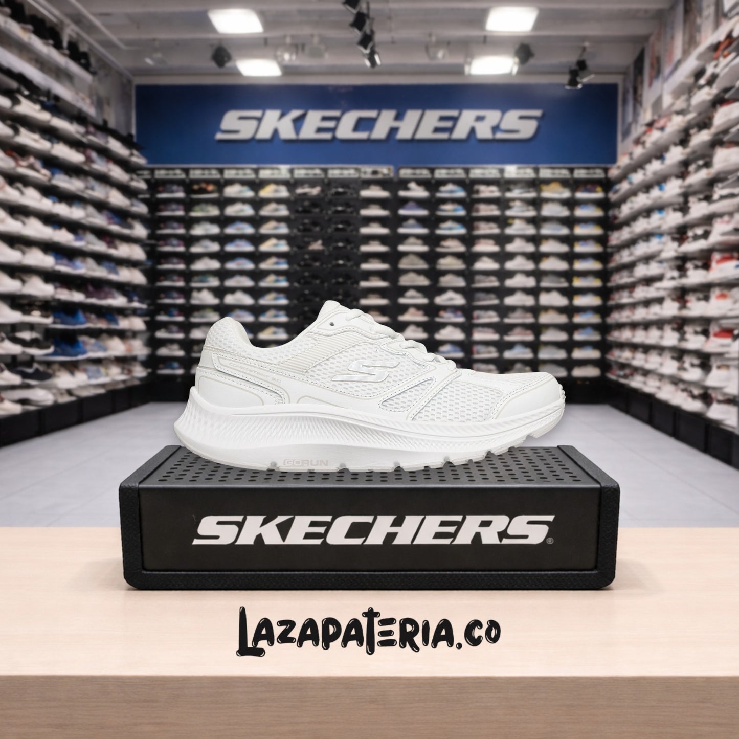 SKECHERS MUJER C12P8651WHT