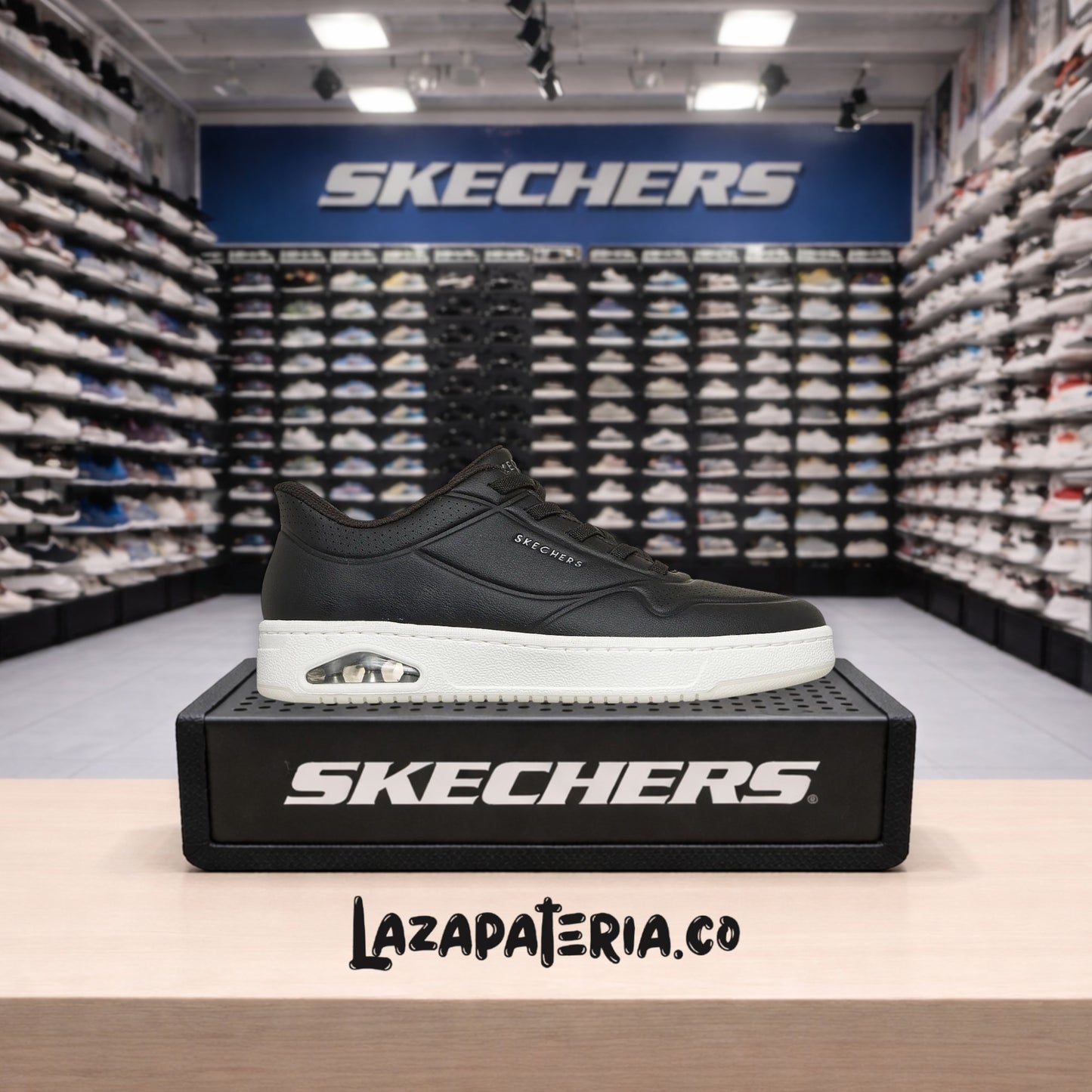 SKECHERS MUJER C17P7831BLK