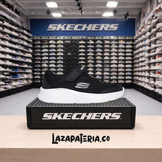 SKECHERS NIÑO C30P3934LBLK