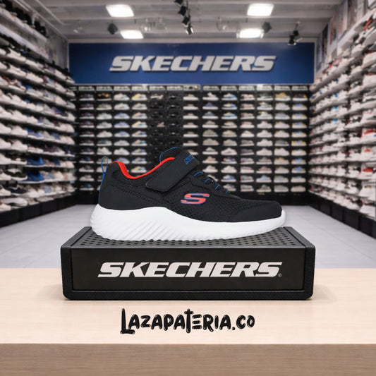 SKECHERS NIÑO C40P3906LBLK