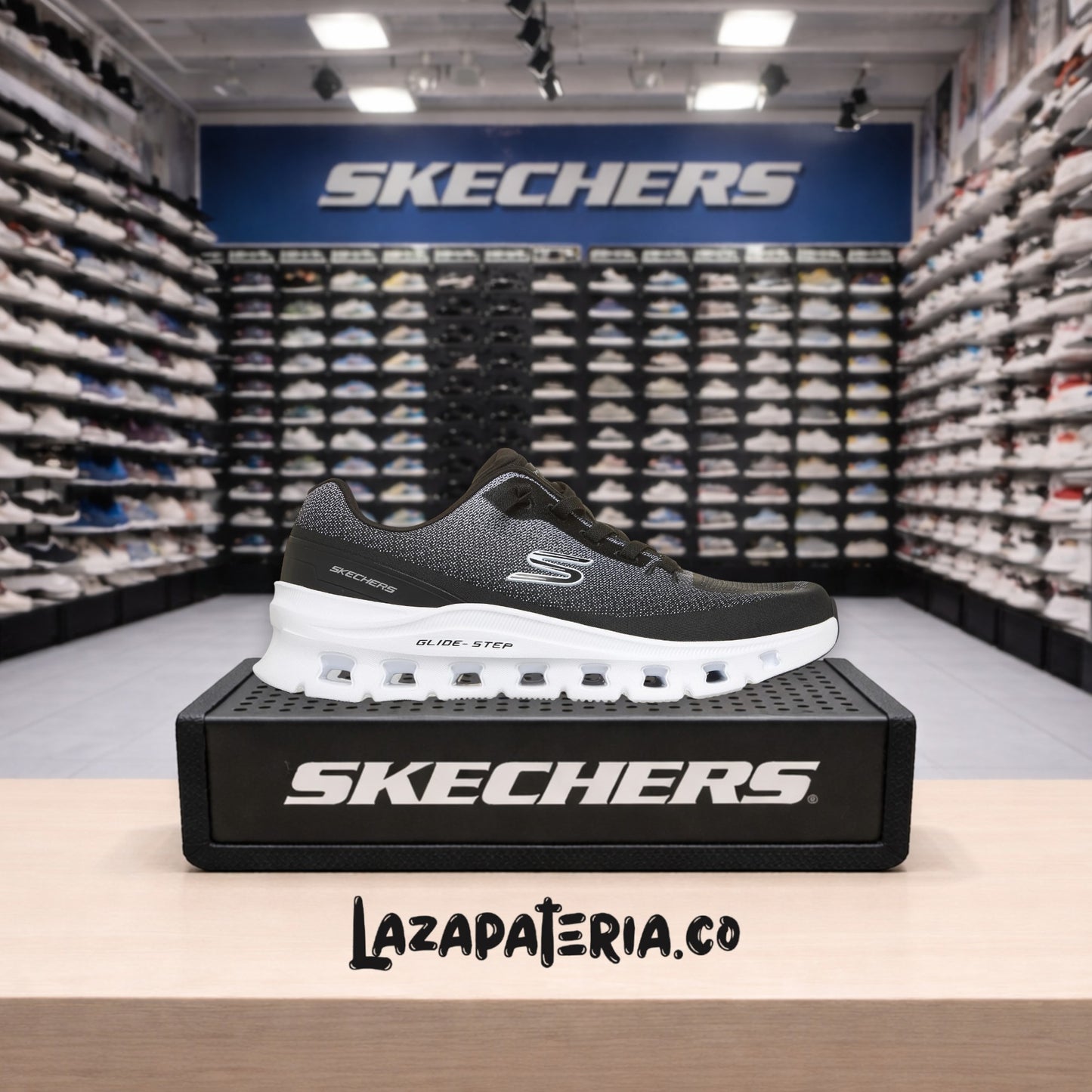 SKECHERS HOMBRE C23P3132BKW