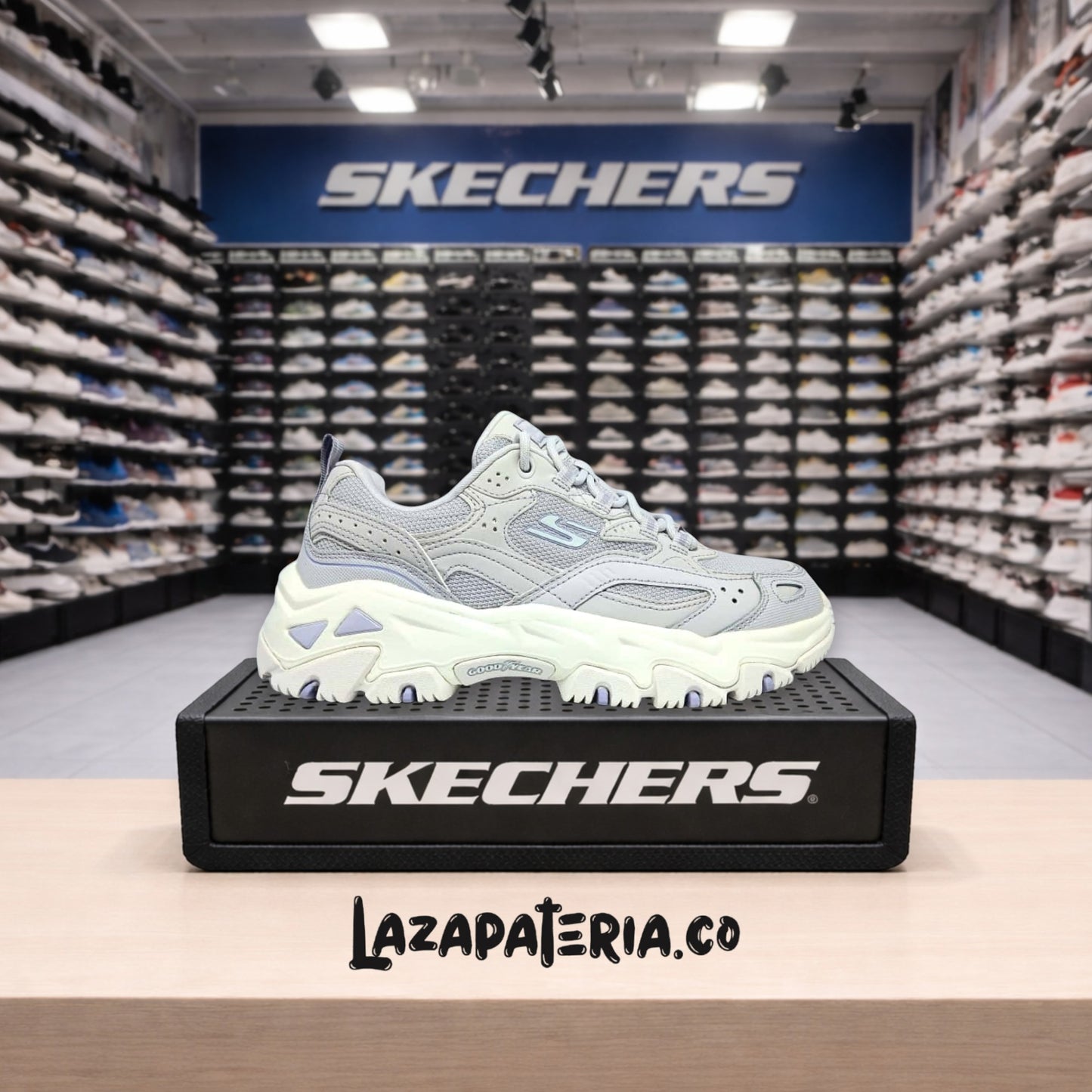 SKECHERS MUJER C18P0134LAV