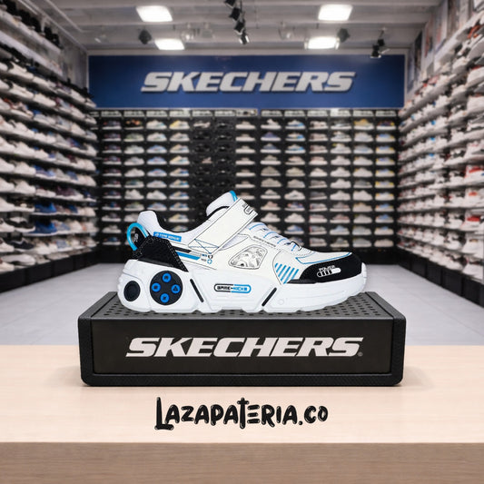 SKECHERS NIÑO C40P2270LWBKB