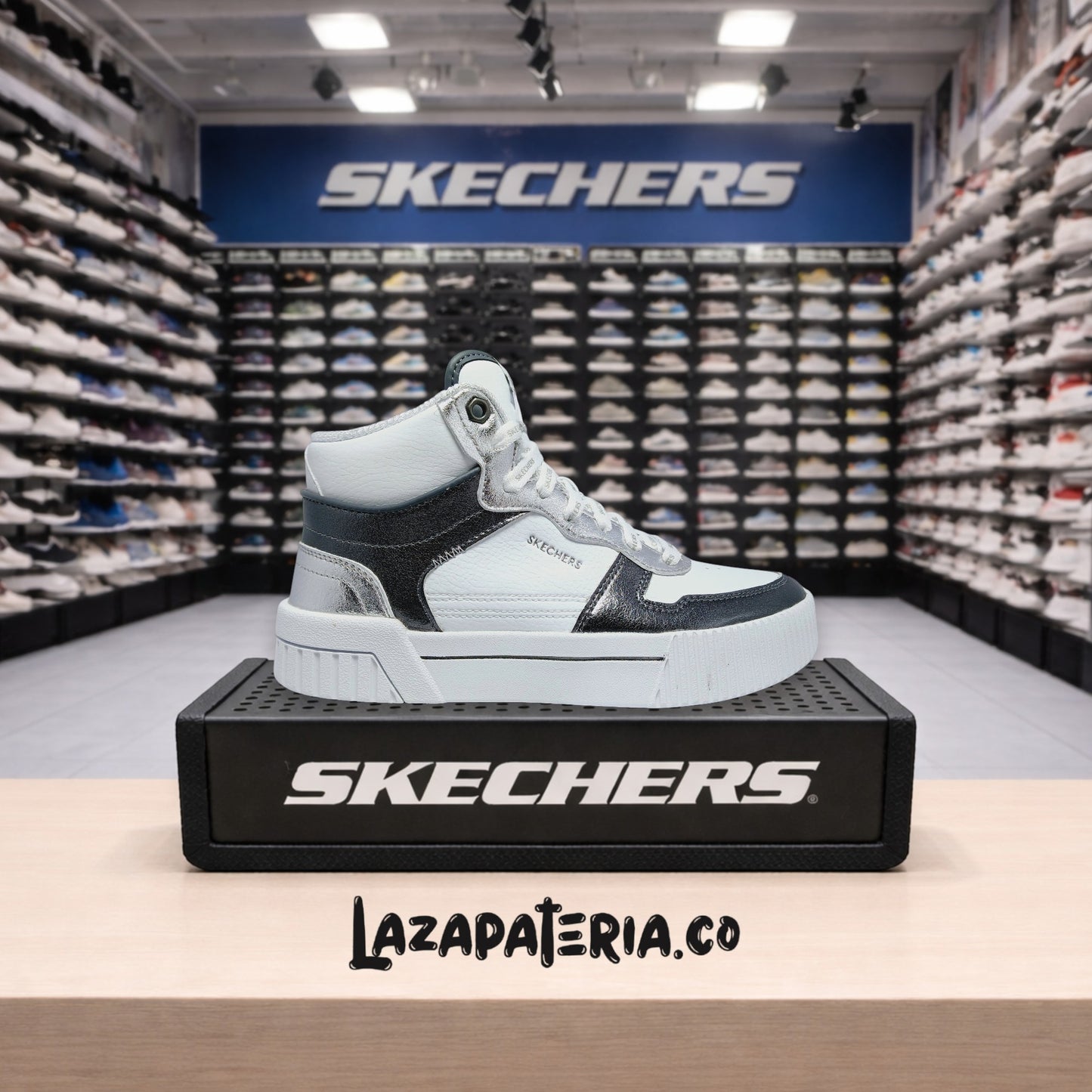 SKECHERS MUJER C18P5108WCC