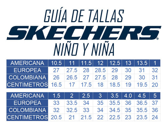 SKECHERS NIÑA C30P2348LBKMT