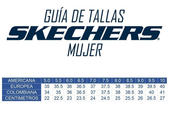 SKECHERS MUJER C13P6504TPE