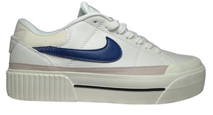 NIKE COURT BLANCO SIMBOLO AZUL