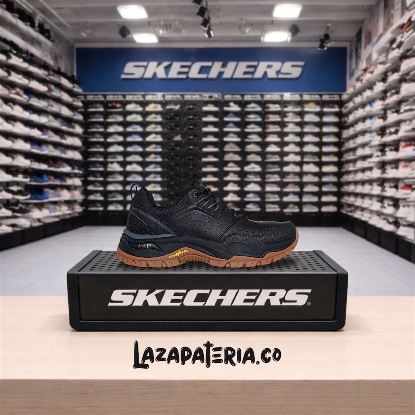 SKECHERS HOMBRE C20P5634BLK