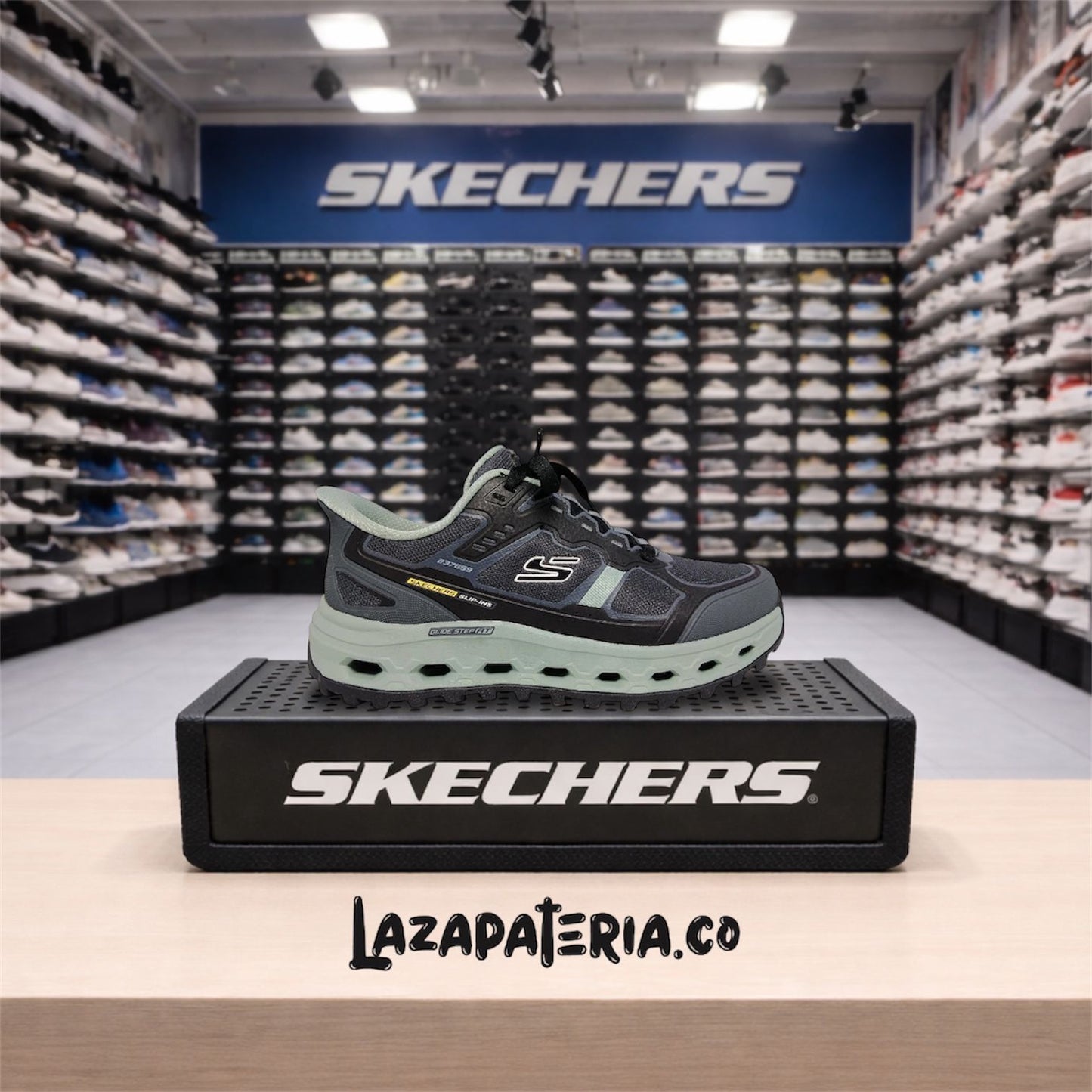 SKECHERS HOMBRE C23P7659BKMT