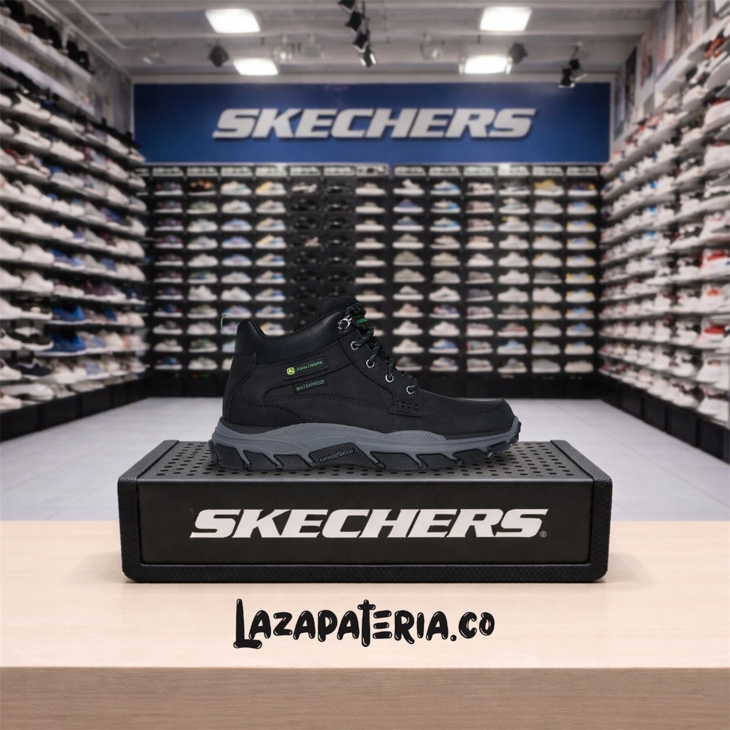 SKECHERS HOMBRE C25P6003BLK