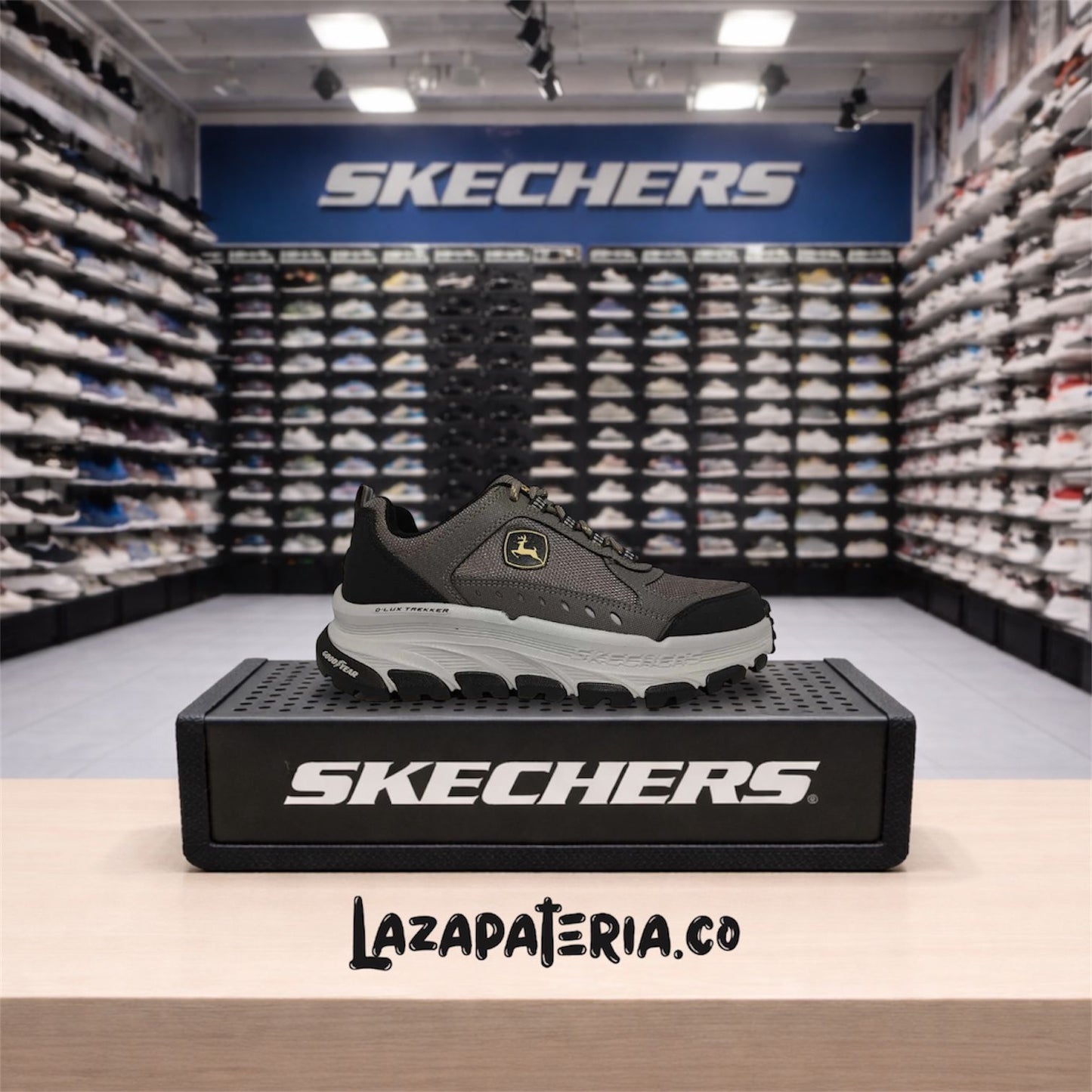 SKECHERS HOMBRE C25P6014BRBK