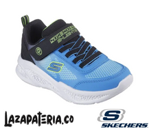 Cargar imagen en el visor de la galería, SKECHERS NIÑO C40P1495LBKBL
