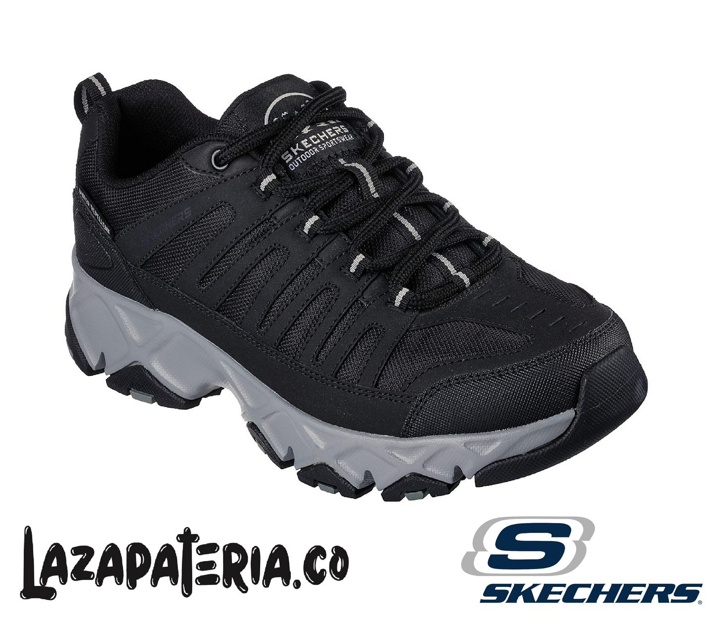 SKECHERS HOMBRE C51P887BKGY