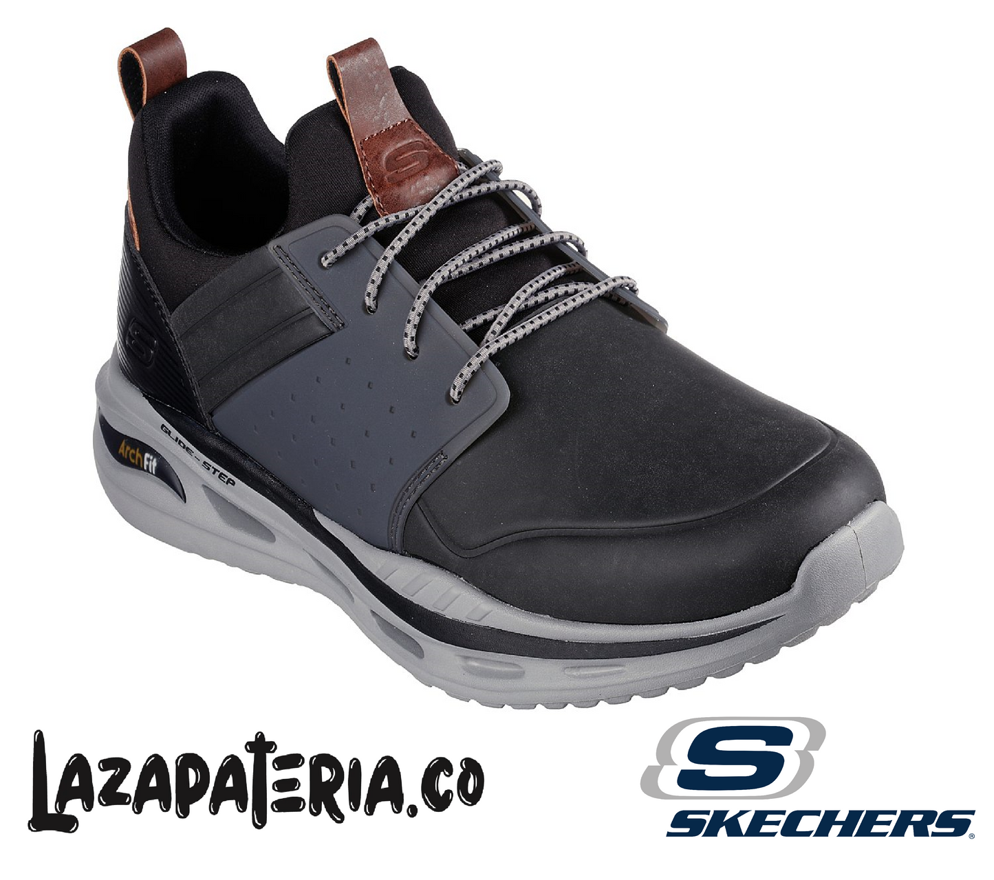SKECHERS HOMBRE C21P0456BKGY