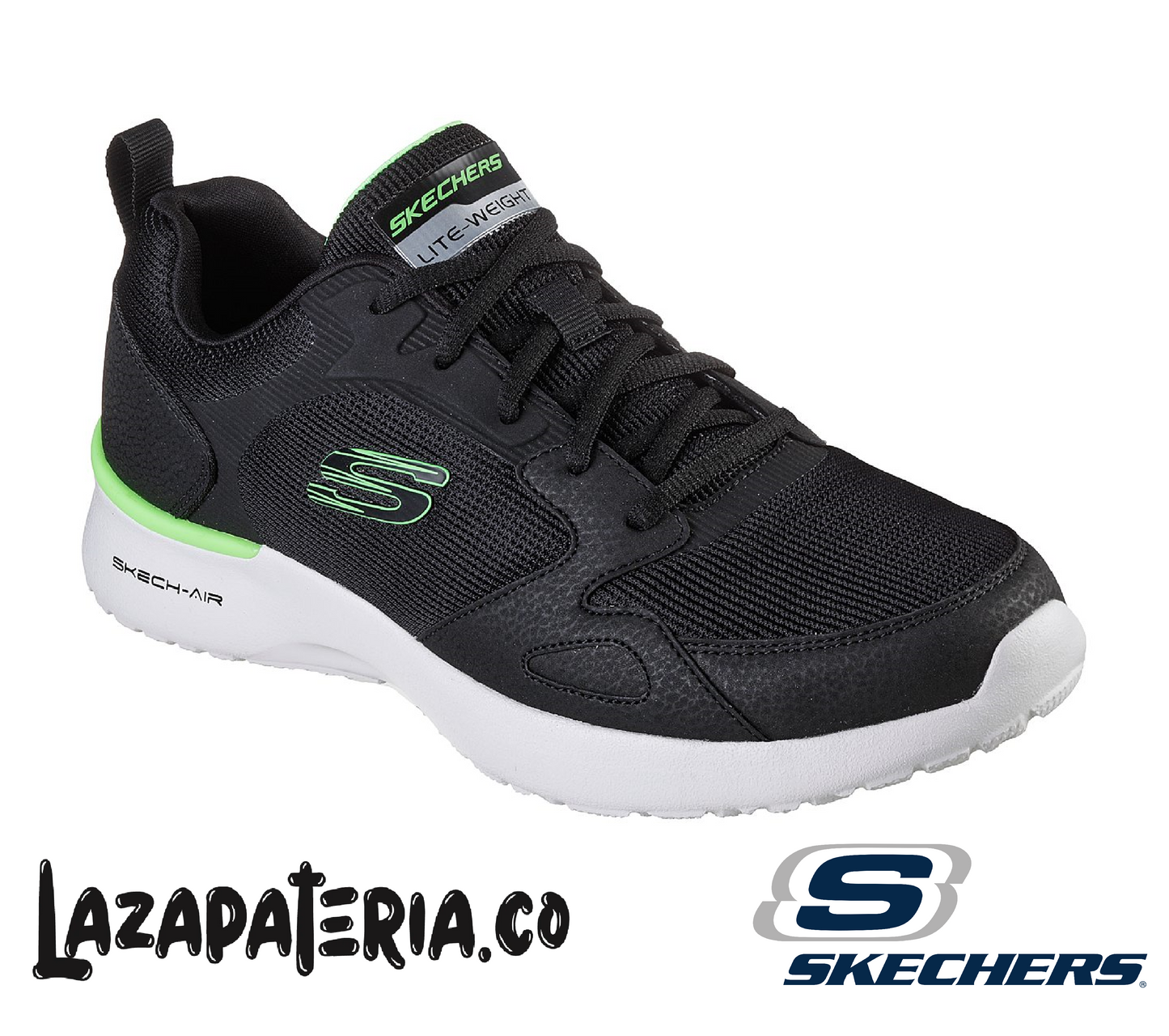 SKECHERS HOMBRE C23P2292BKLM