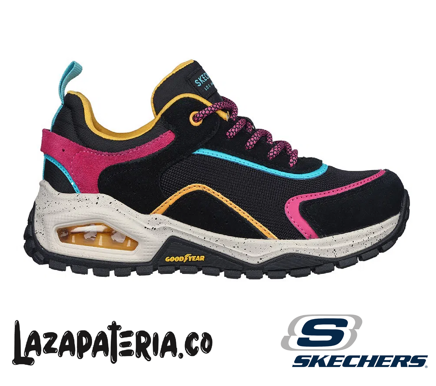SKECHERS MUJER C17P7175BKMT