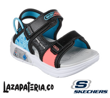 Cargar imagen en el visor de la galería, SKECHERS NIÑO C40P2264LBKMT
