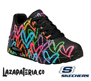 SKECHERS MUJER C17P7981BKMT