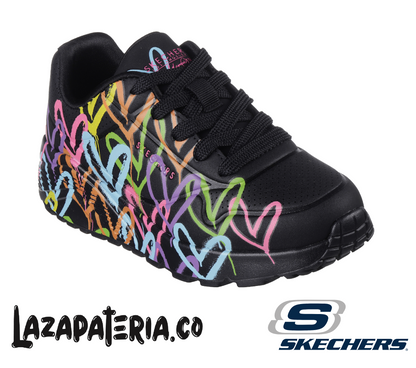 SKECHERS NIÑA C31P4064LBKMT