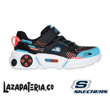 Cargar imagen en el visor de la galería, SKECHERS NIÑO C40P2270LBKMT
