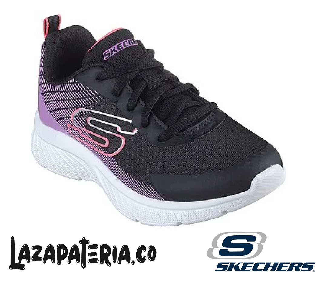 SKECHERS NIÑA C30P3608LBKPR