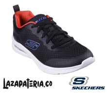 Cargar imagen en el visor de la galería, SKECHERS NIÑO C40P3819LBKRB
