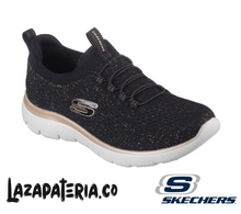 Cargar imagen en el visor de la galería, SKECHERS MUJER C15P0252BKRG
