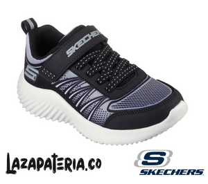 SKECHERS NIÑO C40P3737LBKSL