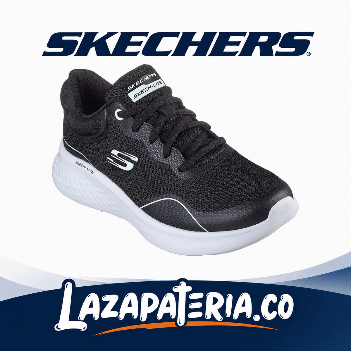 SKECHERS MUJER SKECH-LITE PRO NEGRO C15P0048BKW