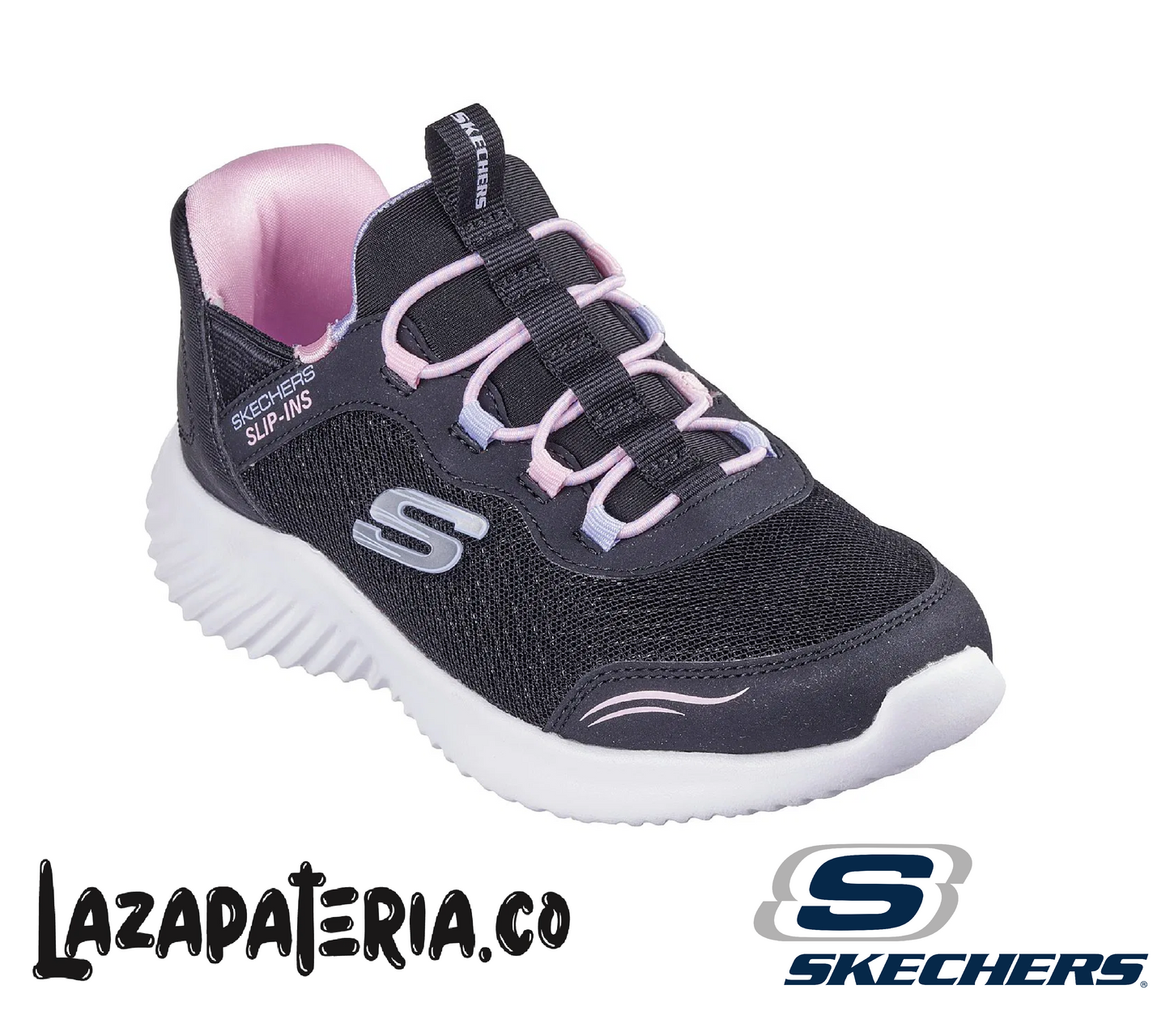 SKECHERS NIÑA C30P3585LBLK