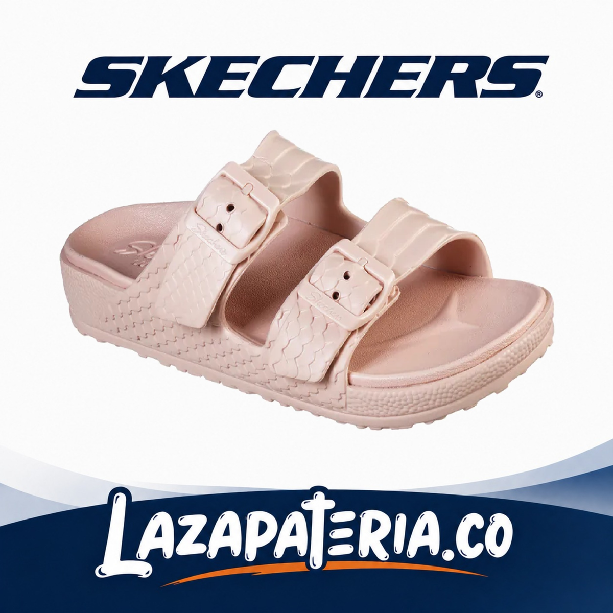 SKECHERS MUJER FOAMIES ROSADO C11P1055BLSH