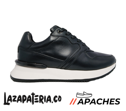 DEPORTIVO HOMBRE CP137 ZAPATO NEGRO