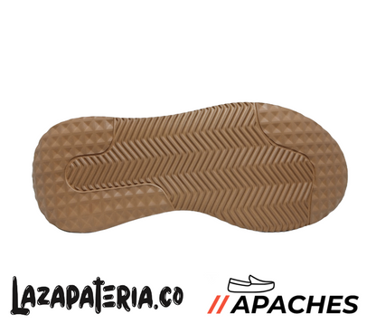 DEPORTIVO HOMBRE CP138 ZAPATO CON ACABADO COÑAC