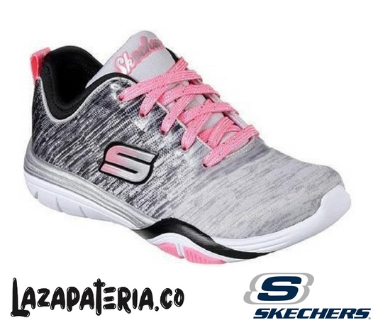 SKECHERS NIÑA C82P194LGYBK