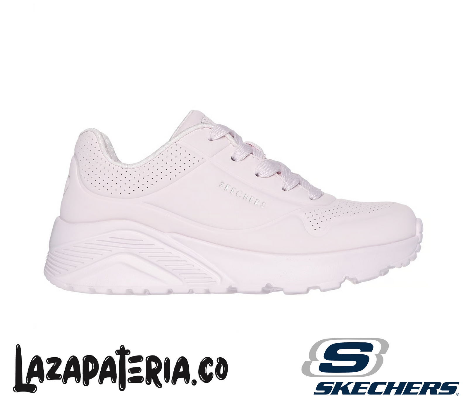SKECHERS NIÑA UNO LITE ROSADO C31P0450LLTPK